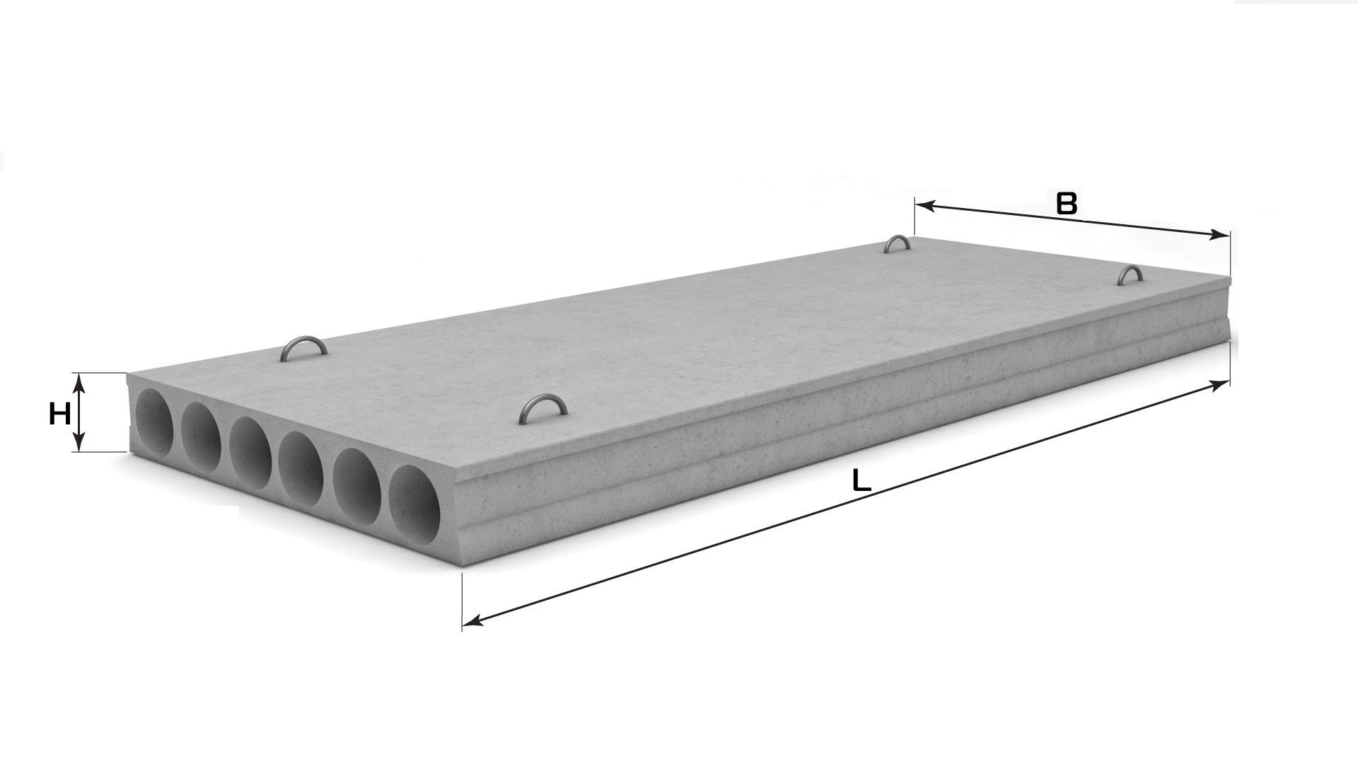 Плиты перекрытия ПК 23-12-8 купить в Киеве. База стройматериалов ТД ...